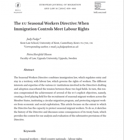 Labor and Employment Law Research Guide